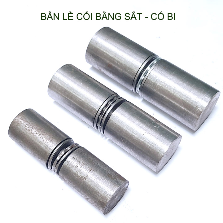 01 Bản lề cối xoay có trang bị vòng bi, bằng sắt, đường kính 20-45mm tùy chọn