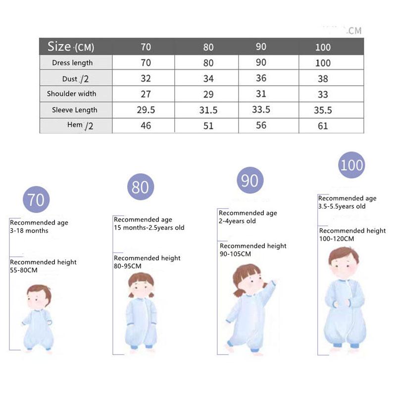 Mùa Đông Cotton Dày Mùa Xuân, Mùa Thu Cho Bé Túi Ngủ Trẻ Em Cotton Chia Chân Túi Ngủ Cho Bé Nhận Chăn Đầm