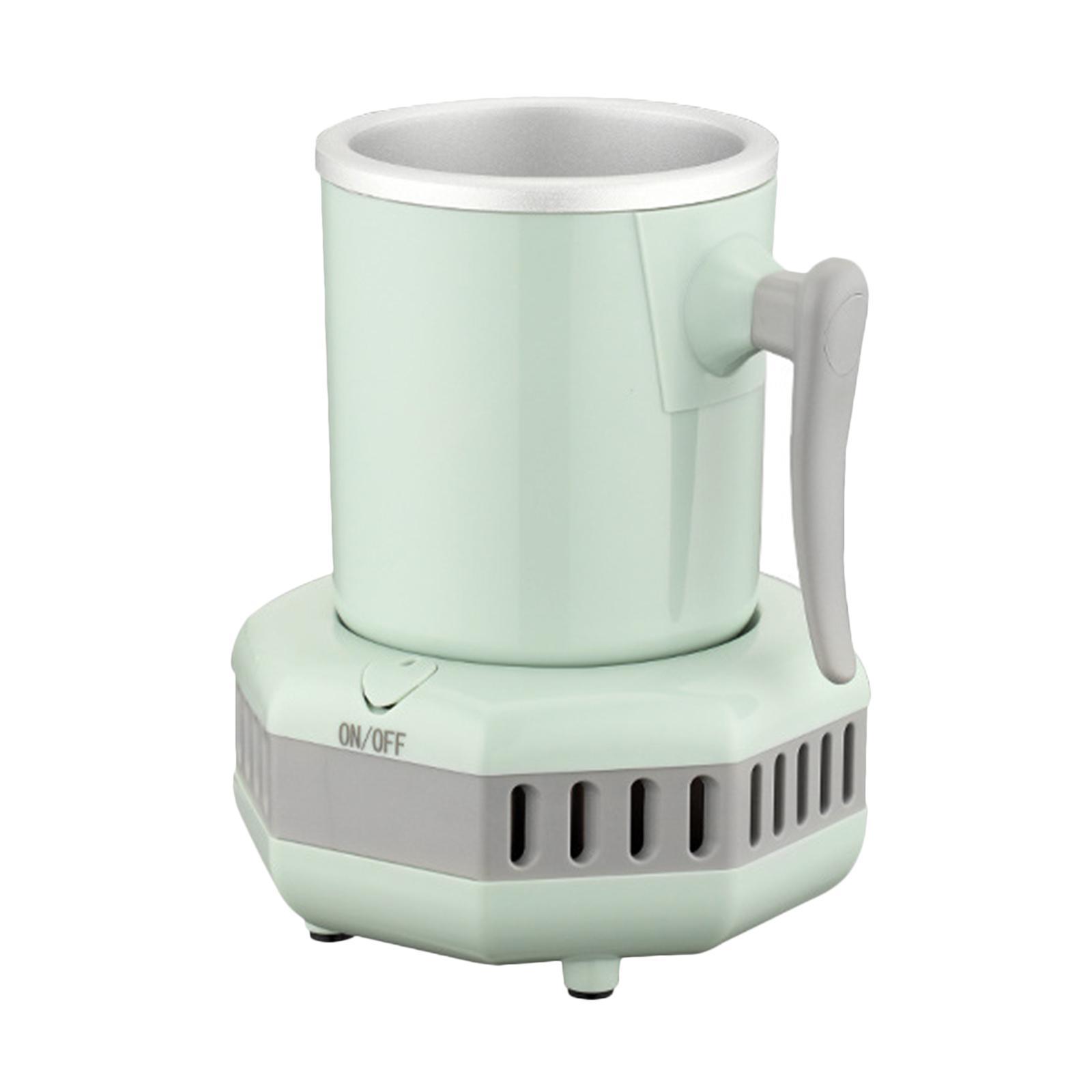 Mini Electric Beverage Cup Cooler Ice Making Kettle Mini Fridge UK Plug