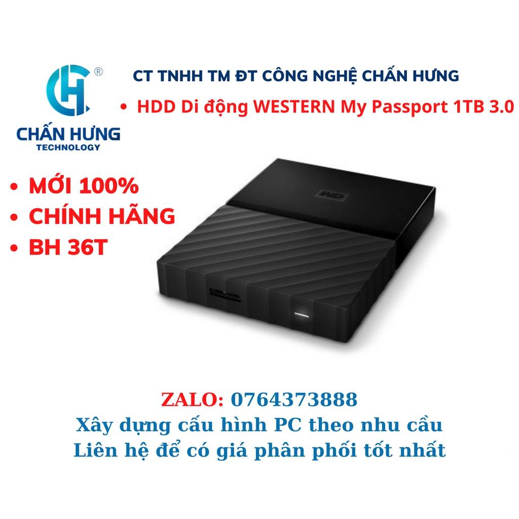 HDD Di động WESTERN My Passport 1TB 3.0