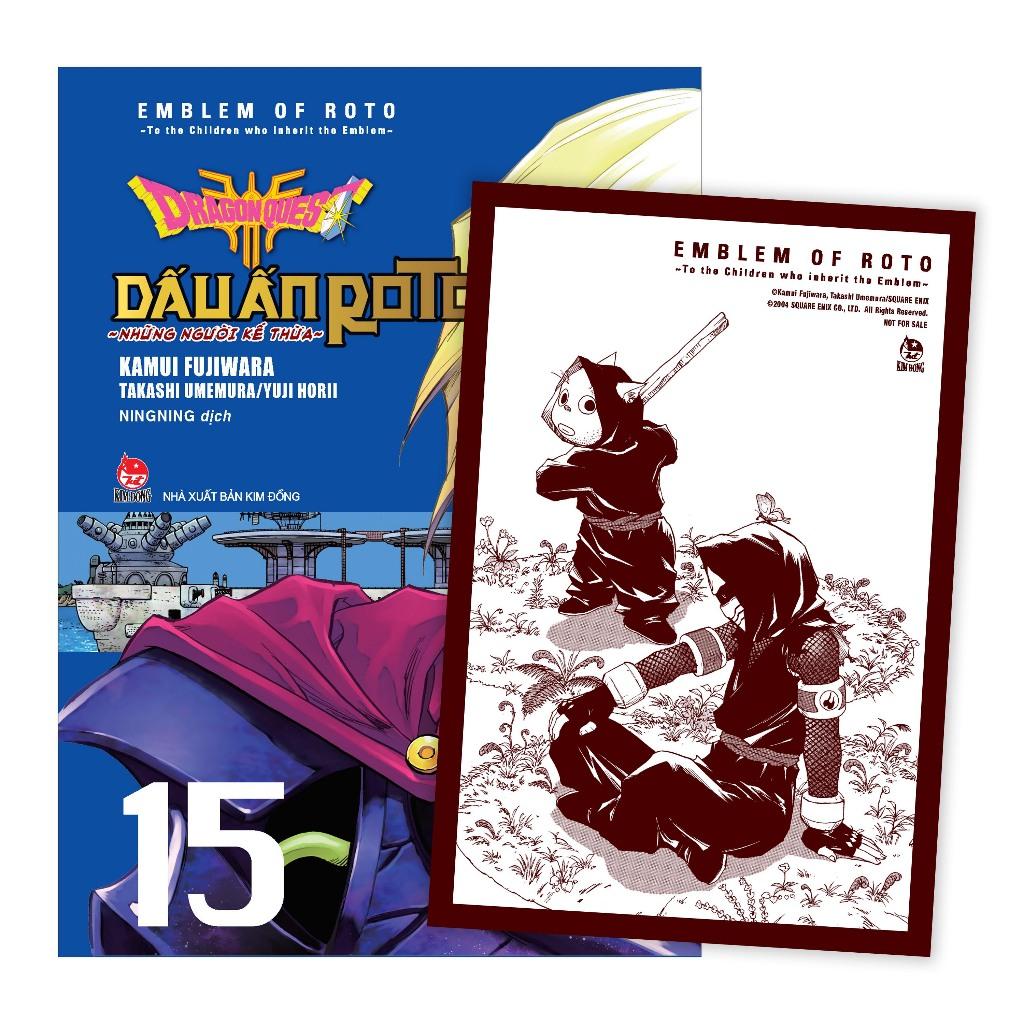 Truyện tranh Dragon Quest: Dấu ấn Roto - Những người kế thừa - Tập 15 - Tặng kèm Postcard - Dấu ấn rồng thiêng