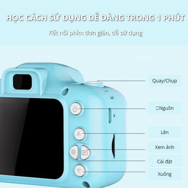 CAMERA MINI CẦM TAY FULL HD CHO BÉ YÊU VUI CHƠI