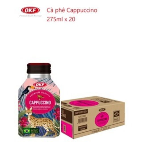 Cà phê Cappuccino OKF Hàn Quốc 275ML x 20chai