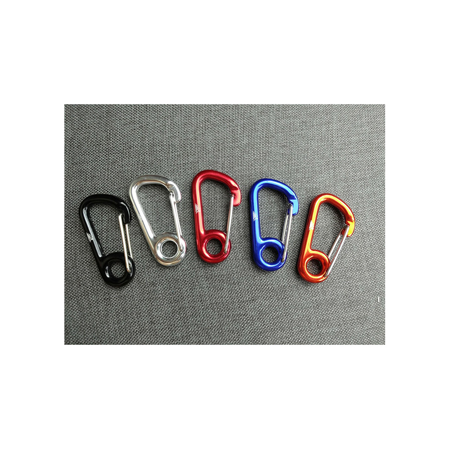 Combo 5 móc khóa đa năng đi phượt Carabiner chữ D - Alayna