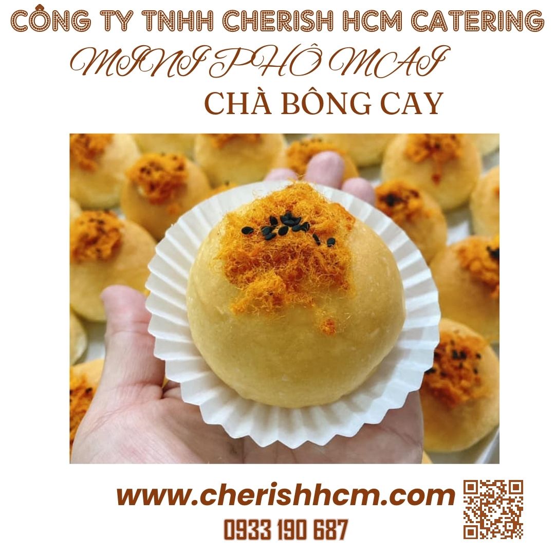 SET 10 BÁNH MÌ MINI PHÔ MAI CHẢY CHÀ BÔNG/ CHÀ BÔNG CAY