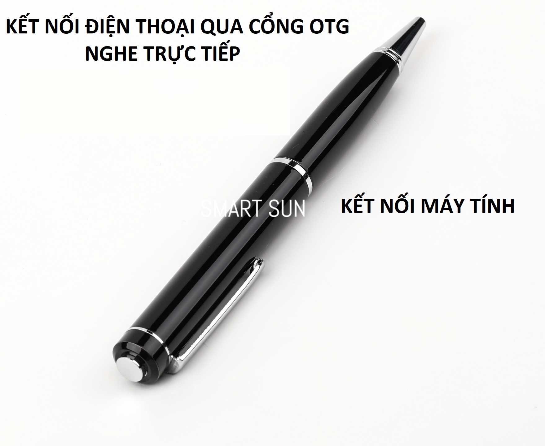 Bút ghi âm mini chuyên nghiệp, pin liên tục 10-15h, chất lượng HD