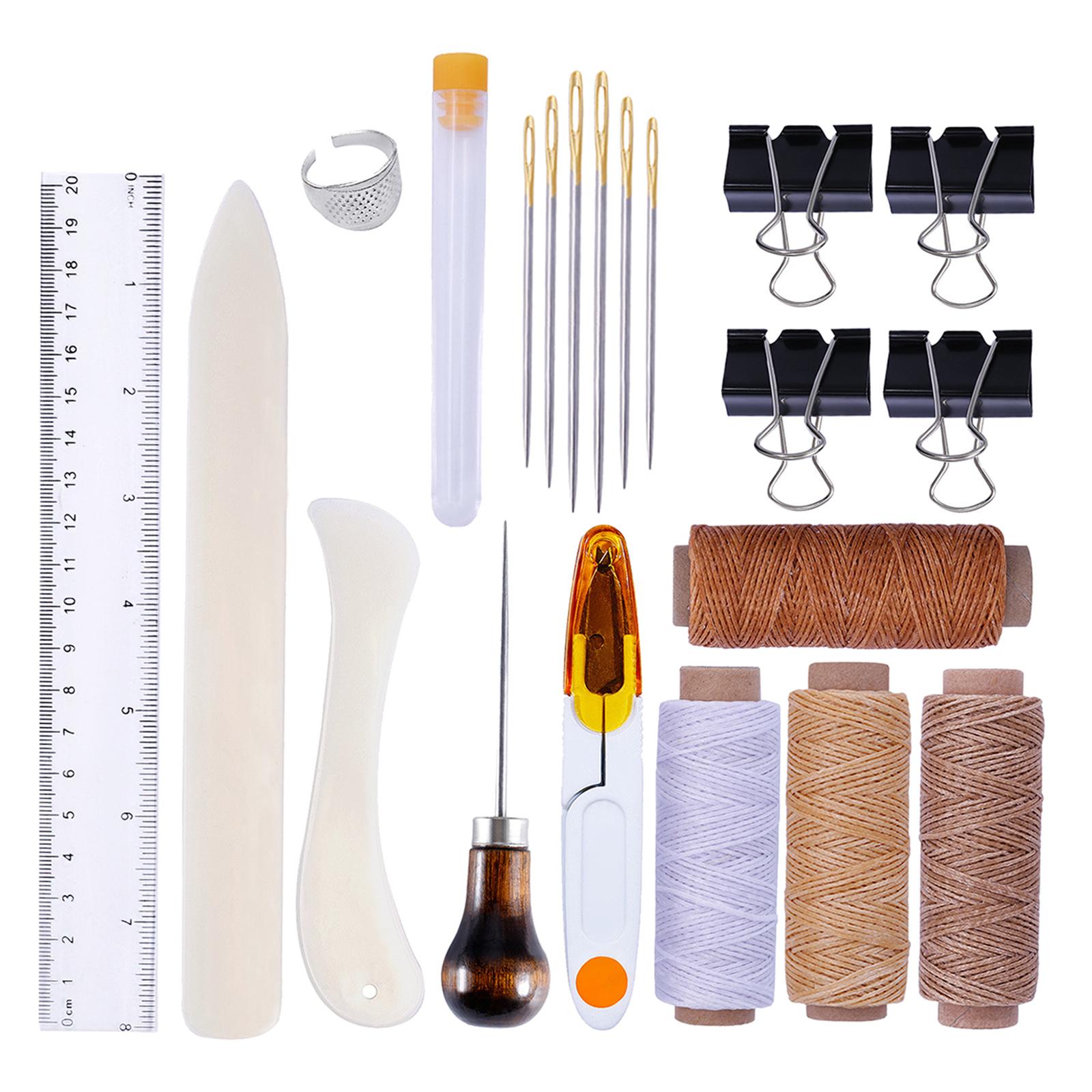 Leather Crafting Tool Kit Craft Hand Working Needles Sewing Stitching Needle