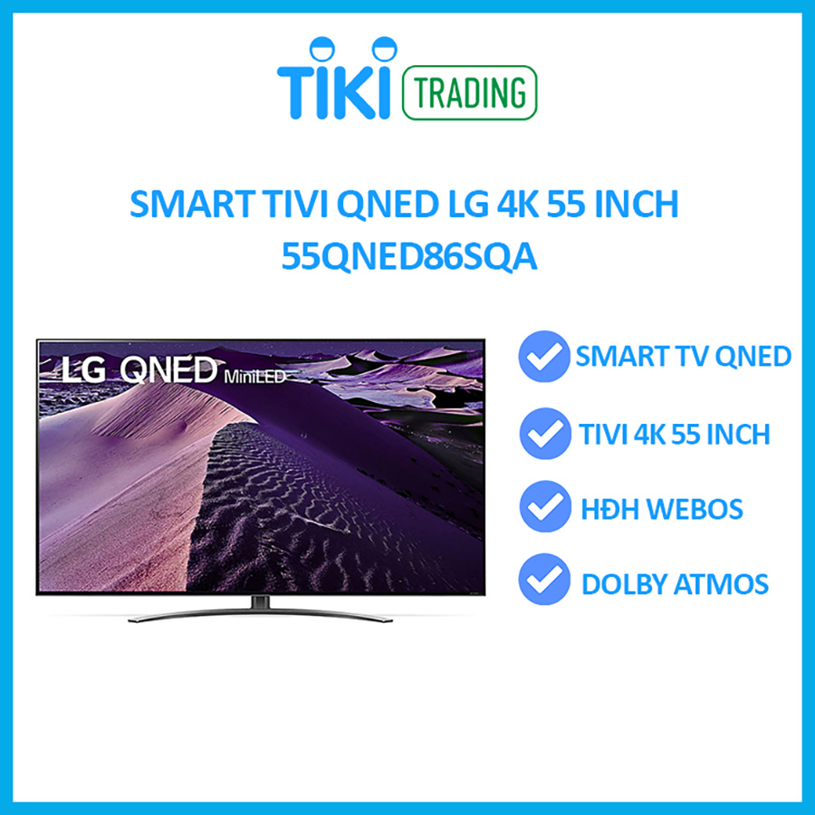 Smart Tivi QNED LG 4K 55 inch 55QNED86SQA - Model 2022