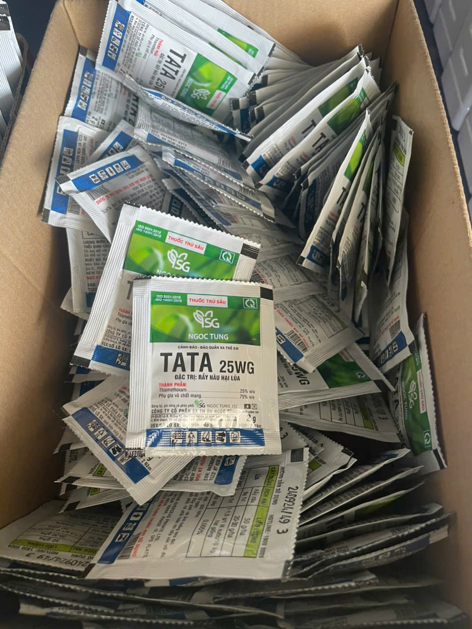 Thuốc trừ sâu TATA 25WG (2g) đặc trị rầy nâu, bọ trĩ và rệp sáp