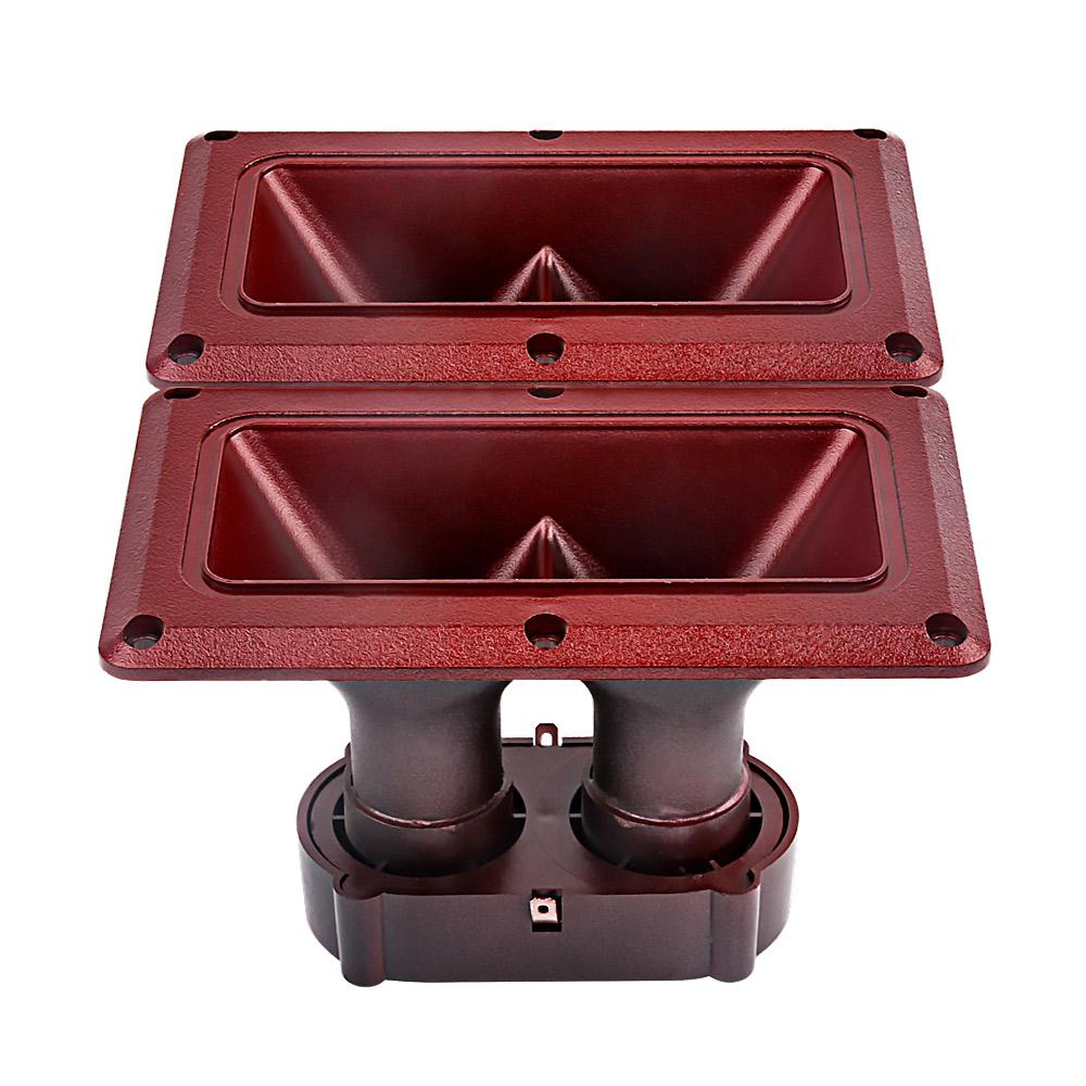 Aiyima 2pcs tweeter piezo kép 160*94mm còi piezoelectric loa 150W Buzzer treble piezo đầu trình điều khiển loa Color: Red