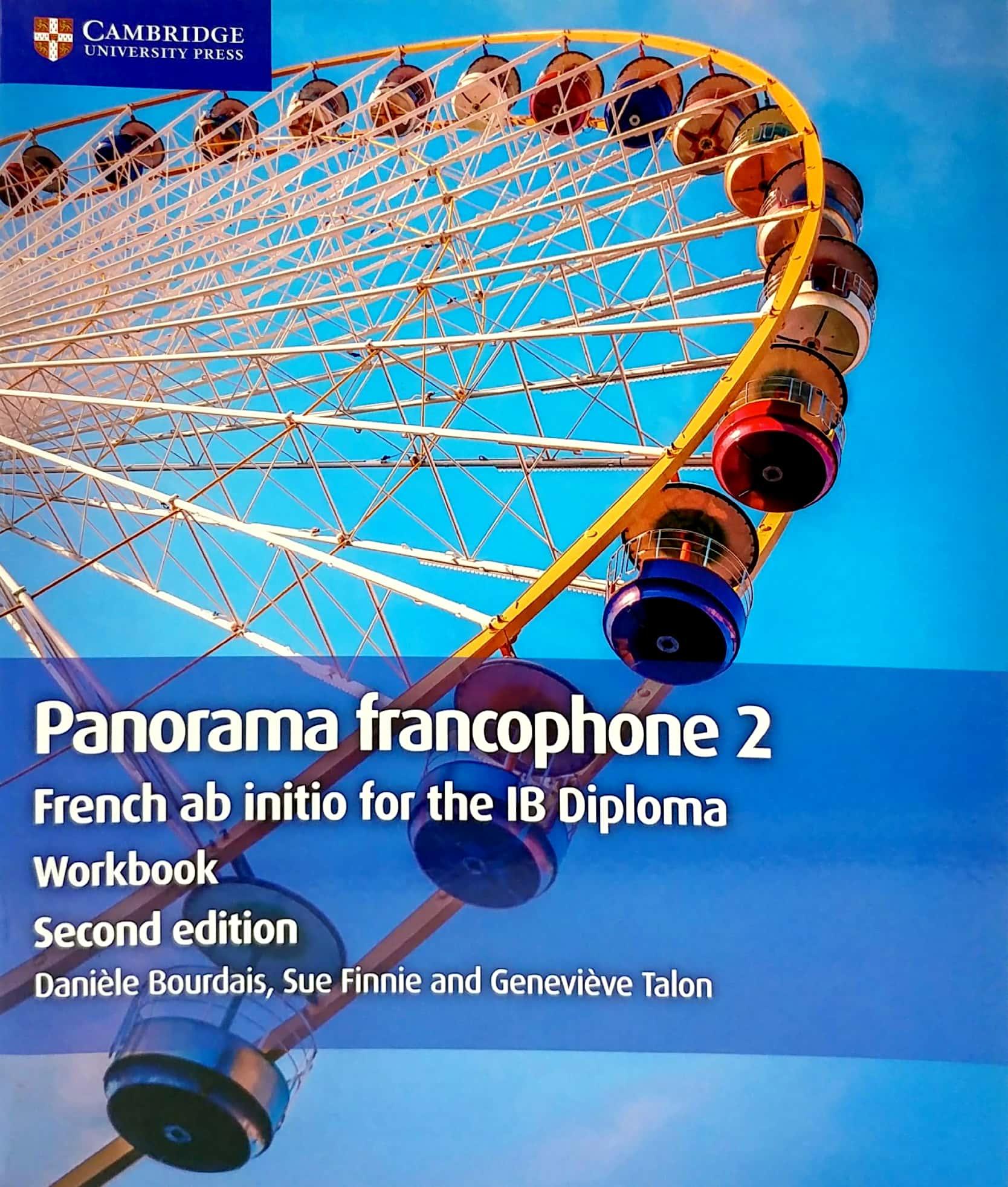 Sách ngoại văn: Panorama francophone 2 Workbook: French ab initio for the IB Diploma (French Edition)