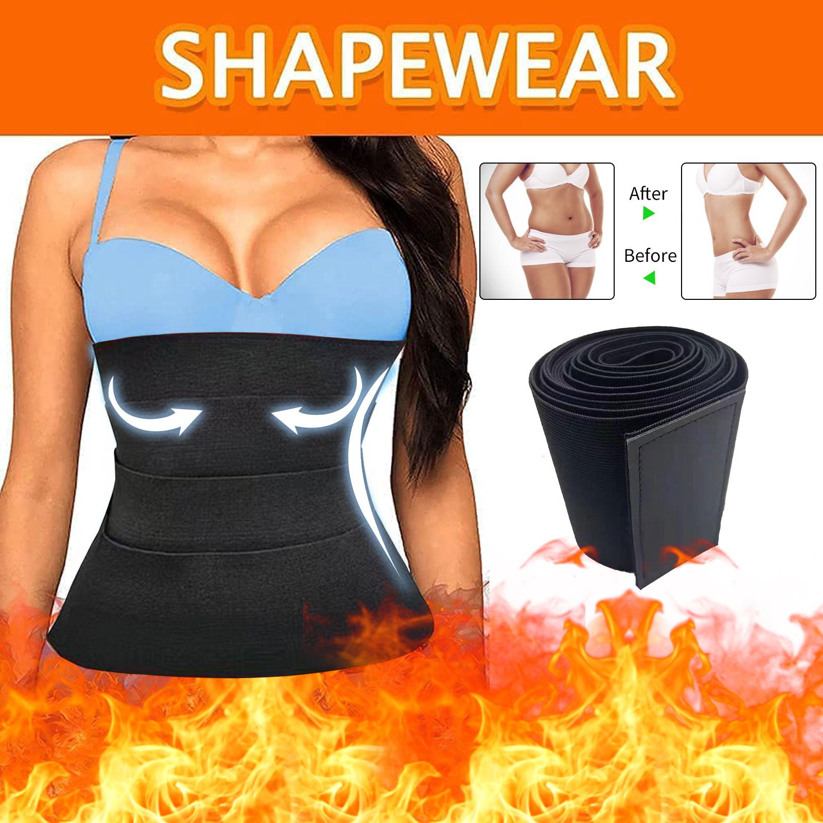 5M/6M Nữ Giảm Béo Bụng Quấn Dây Áo Có Thể Điều Chỉnh Bụng Quấn Dây Eo Tập Bụng Shaperwear Dây Đeo giảm Béo Vỏ Bọc