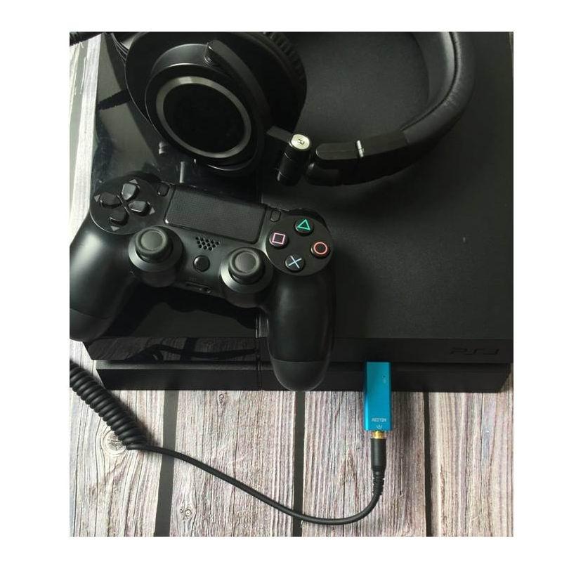 Reiyin USB DAC Toslink Optical Audio Converter PC Game 192kHz 24 bit Hifi Music Portable Portable với MIC