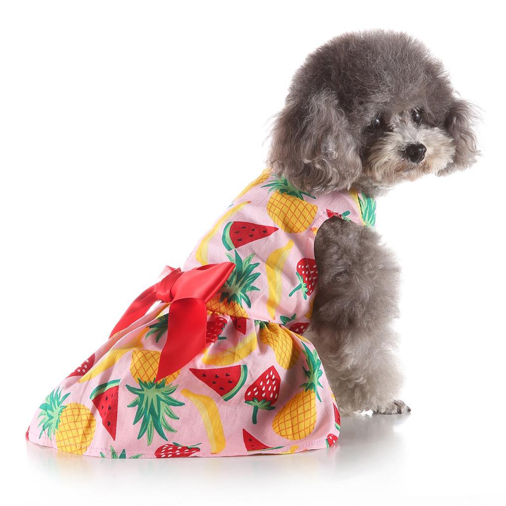 Pet Princess Costume Dress Summer Dress For Dog Birthday Costume Party
