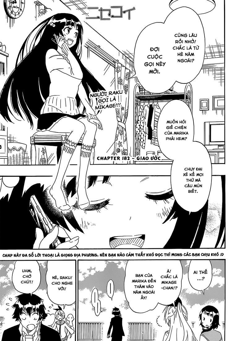 nisekoi - tình yêu giả tạo chapter 182 2
