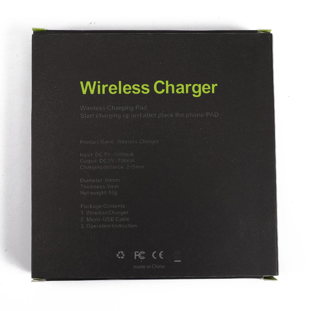 Qi Certified Wireless Charger for Cell Phone Wireless Charging Pad