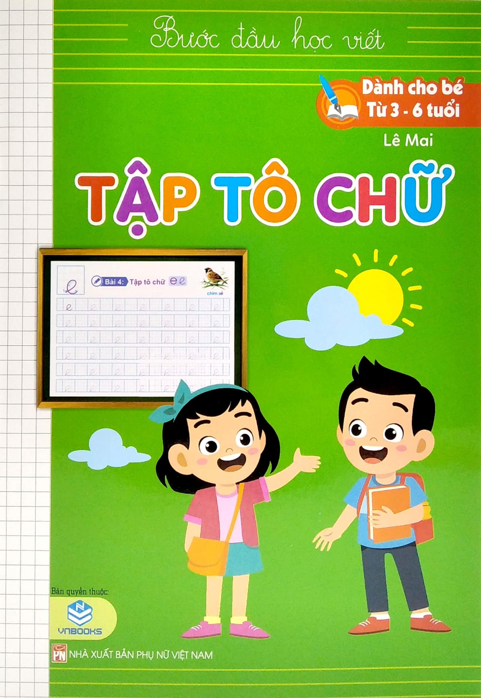 Bước Đầu Học Viết - Tập Tô Chữ