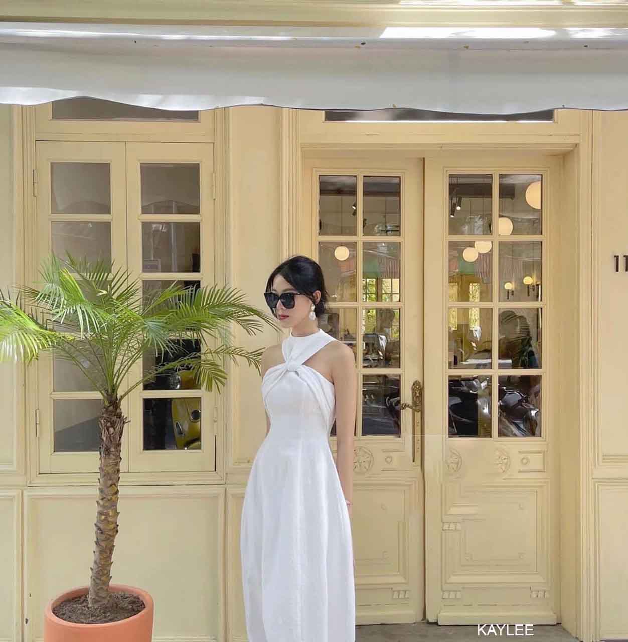 NAPUBEE Đầm Maxi Xoắn Ngực Thiết Kế Dự Tiệc Cao Cấp KAYLEE DRESS