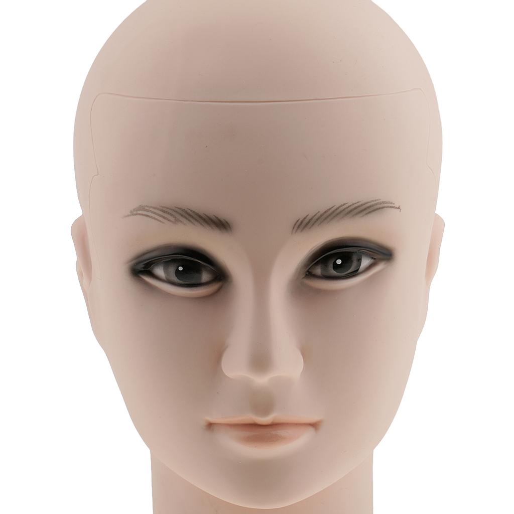 Male Mannequin Manikin Head Hair Wig Eye Glasses Holder Hat Display Model