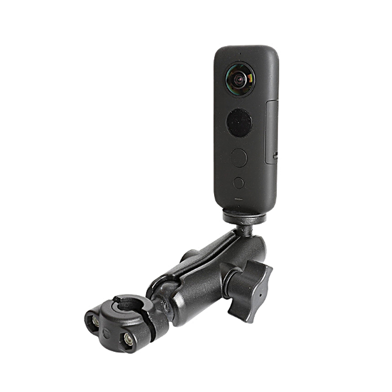 Kẹp gương chiếu hậu xe máy cho Gopro, Osmo action, Eken...