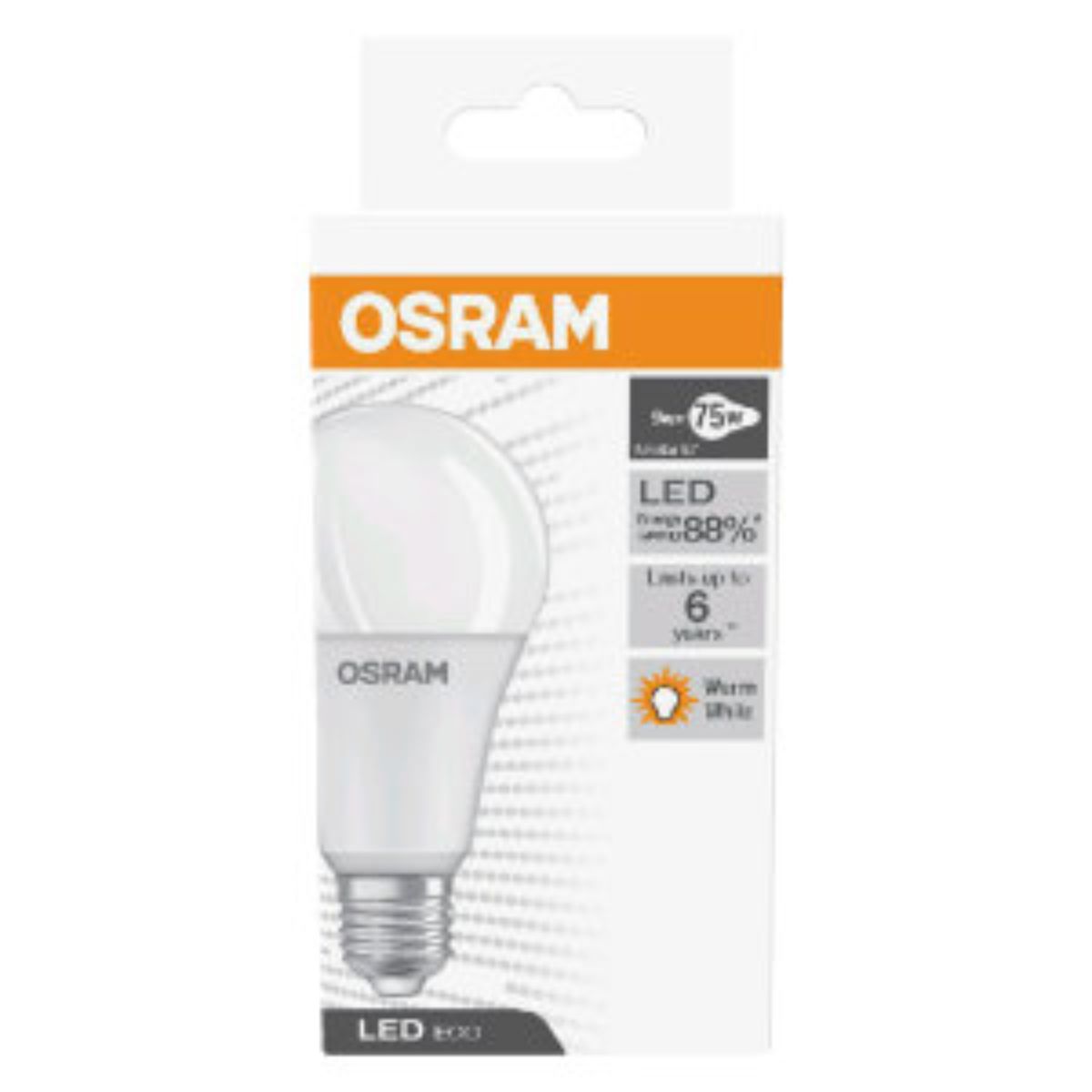 Bóng đèn LED Bulb E27 ECO CLASSIC A 9W OSRAM - Ánh sáng Vàng (3000K)