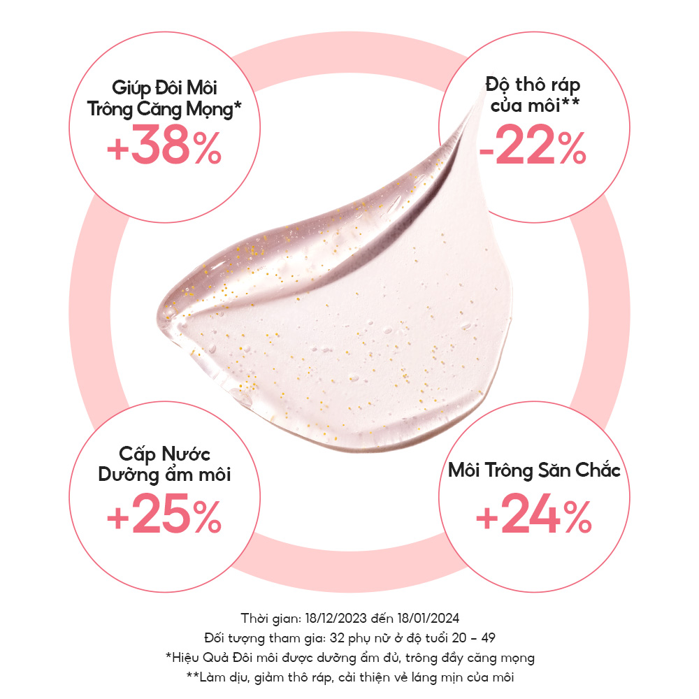 [MỚI] Son Dưỡng Môi Căng Mọng Tăng Cường Collagen Laneige Bouncy &amp; Firm Lip Treatment 12g