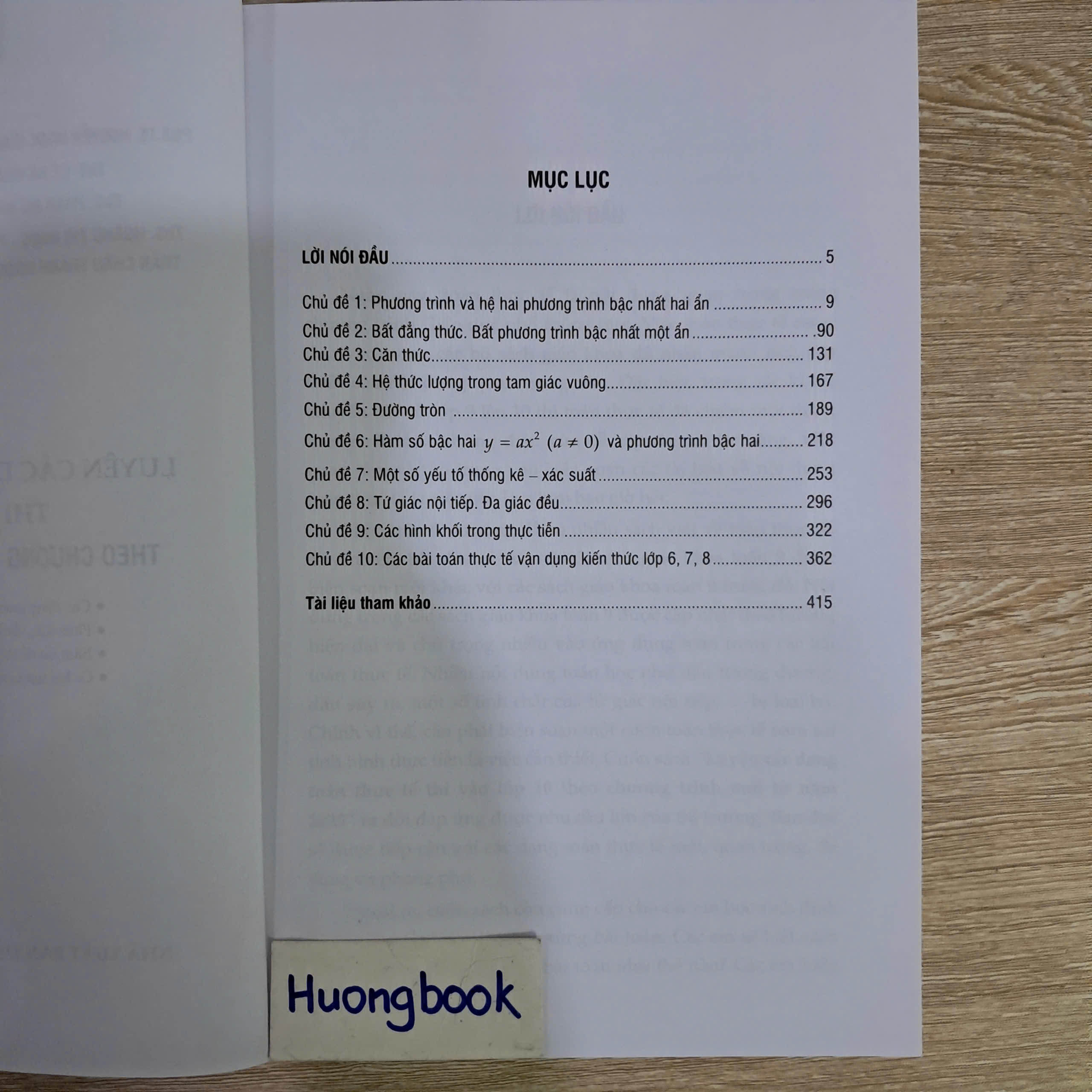 Sách - Luyện các dạng toán thực tế thi vào lớp 10 (Theo chương trình mới từ 2025) - #huongbook
