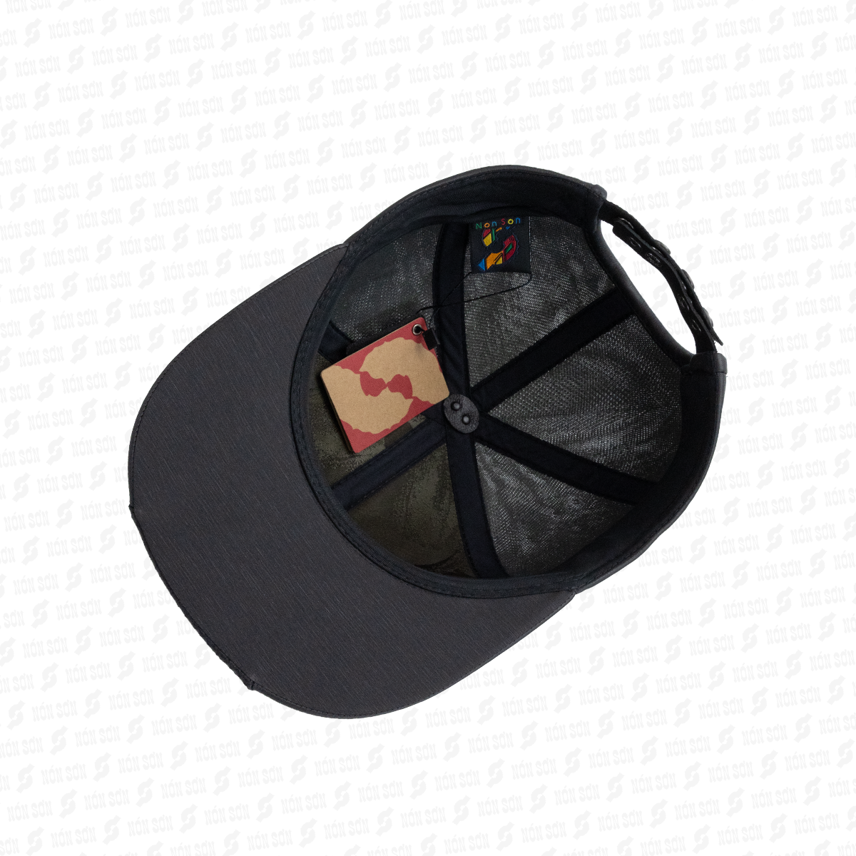 Mũ snapback hiphop nam nữ NÓN SƠN chính hãng MC229K-ĐN2