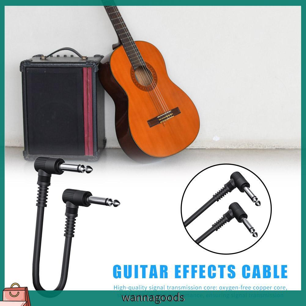 Dây Cáp Khuếch Đại Âm Thanh Đàn Guitar Điện 6.35 15cm