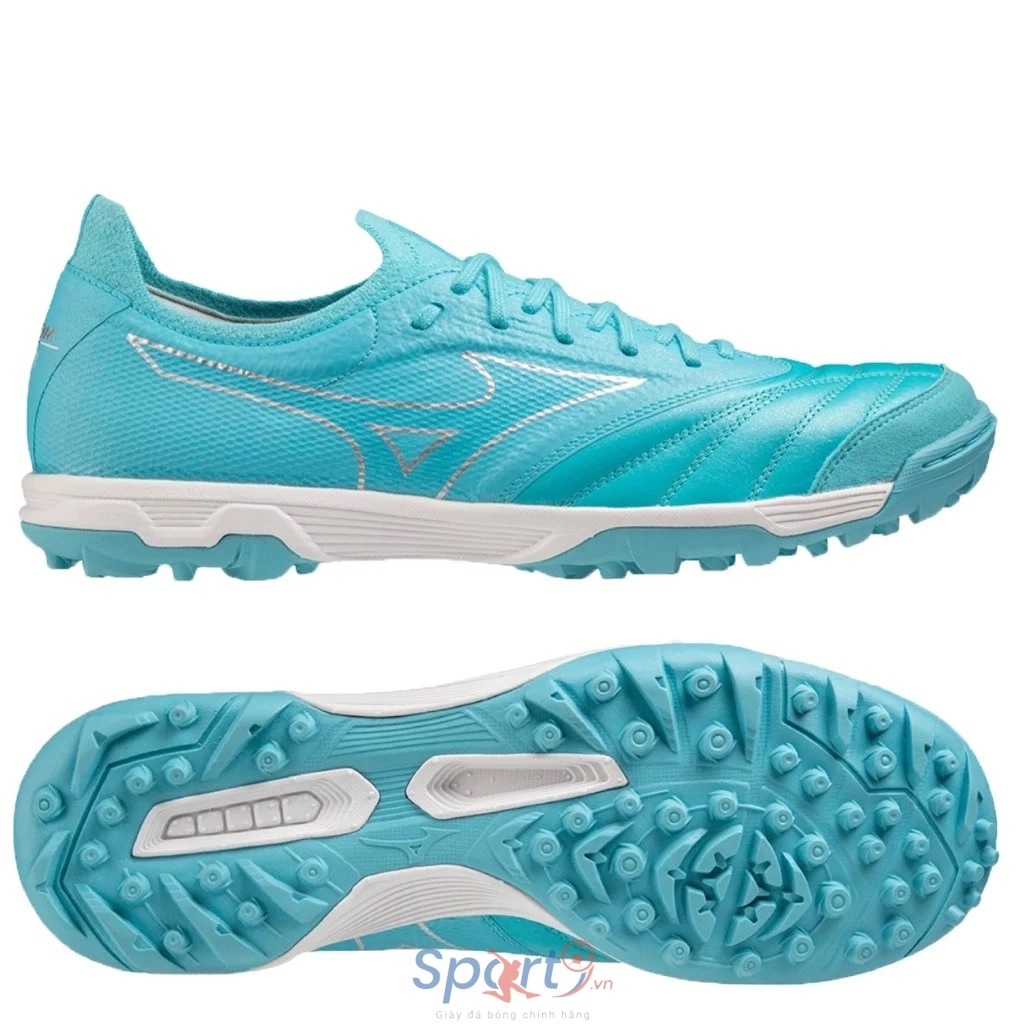 Giày đá bóng Mizuno Morelia Neo Sala Beta Japan TF - Q1GB239025 - Xanh Ngọc