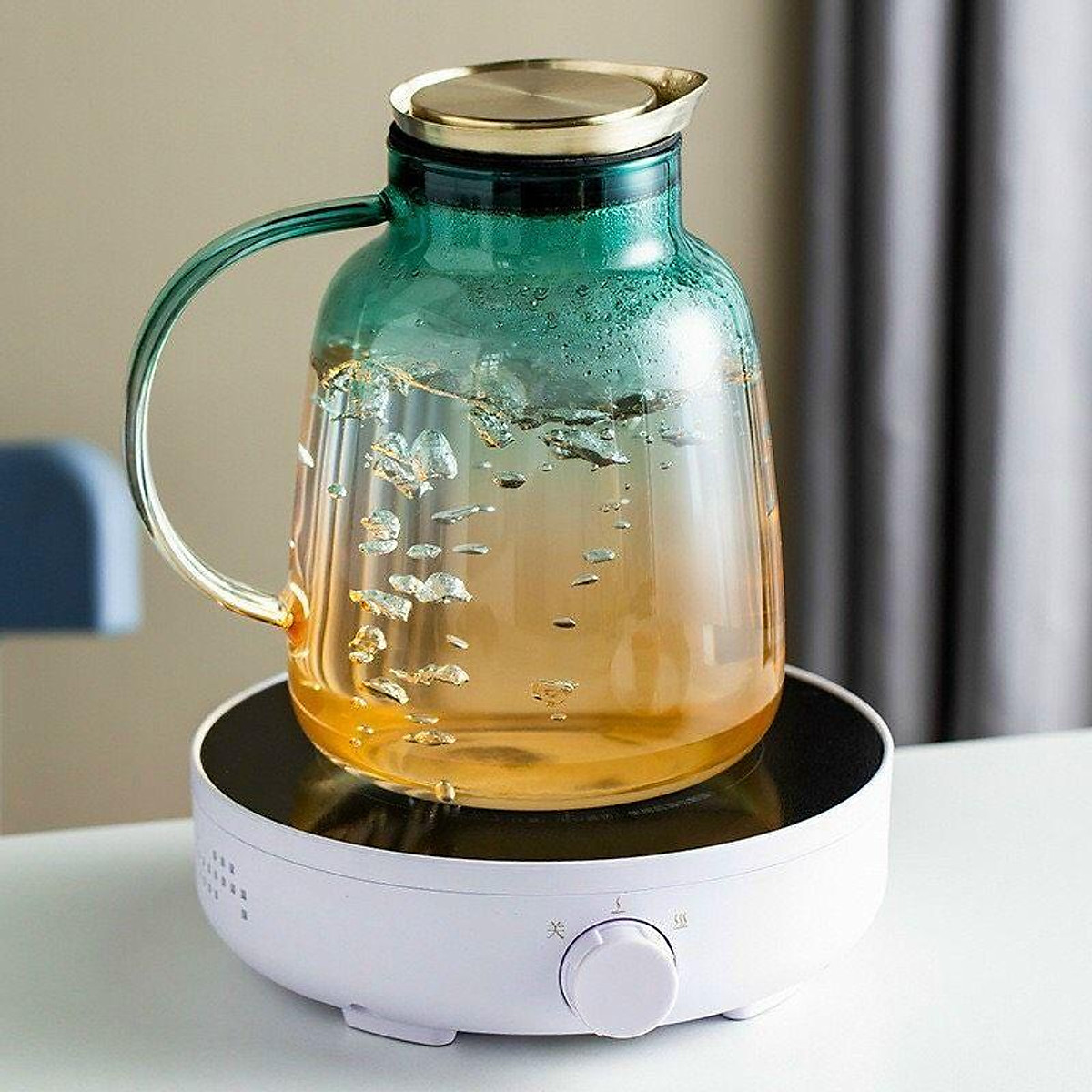 Bộ Bình 6 Cốc Thủy Tinh Chịu Nhiệt Bắc Âu, Bộ Bình Thủy Tinh Chịu Nhiệt Cao Cấp