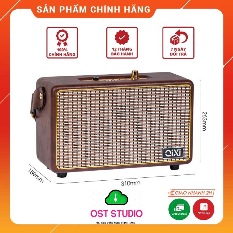 Loa Bluetooth Qixi SK-2025 Âm Thanh Siêu Đỉnh Tích Hợp Cổng Micro 6.5 Karaoke Micro Không Dây Bảo Hành 12 Tháng