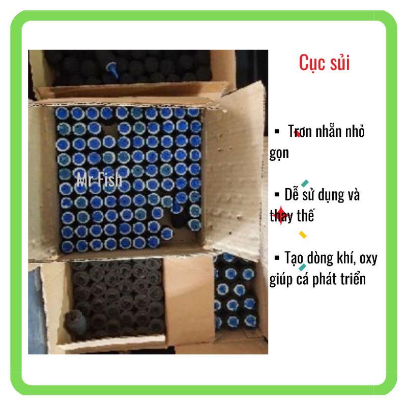 2 Cục sủi oxy-Quả sủi oxy xanh cỡ trung-Chất lượng và hiệu quả cho hồ cá - Mr Fish