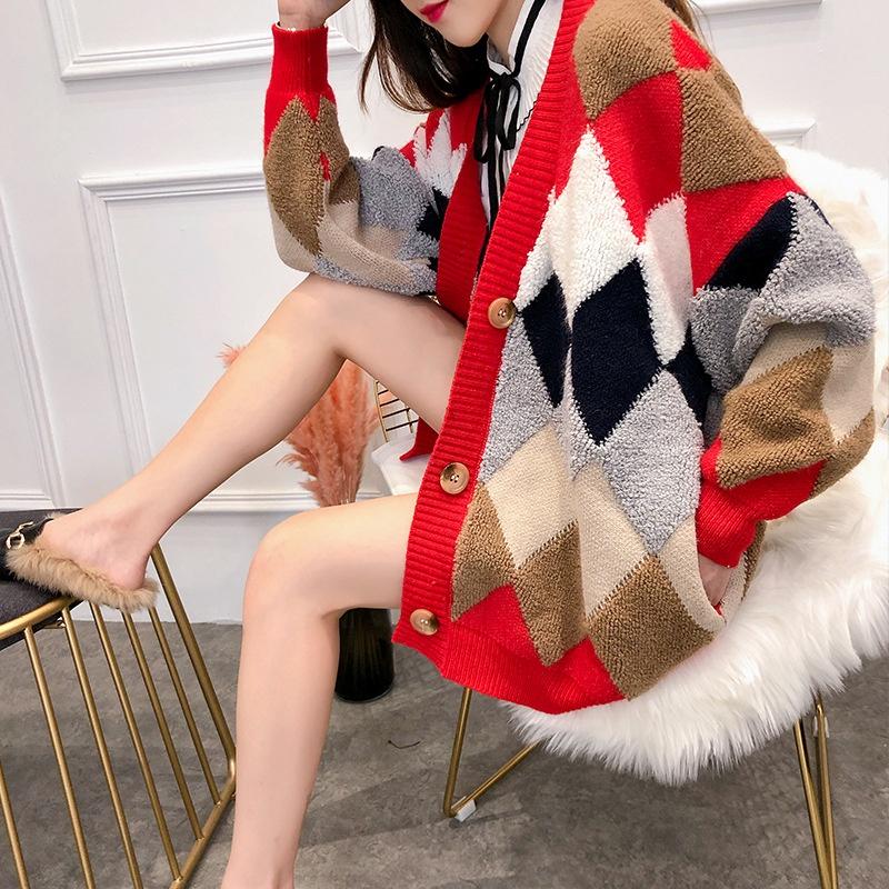 Áo Khoác Nữ Cardigan Len Dáng Dài Mùa Đông Đẹp Phong Cách Hàn Quốc