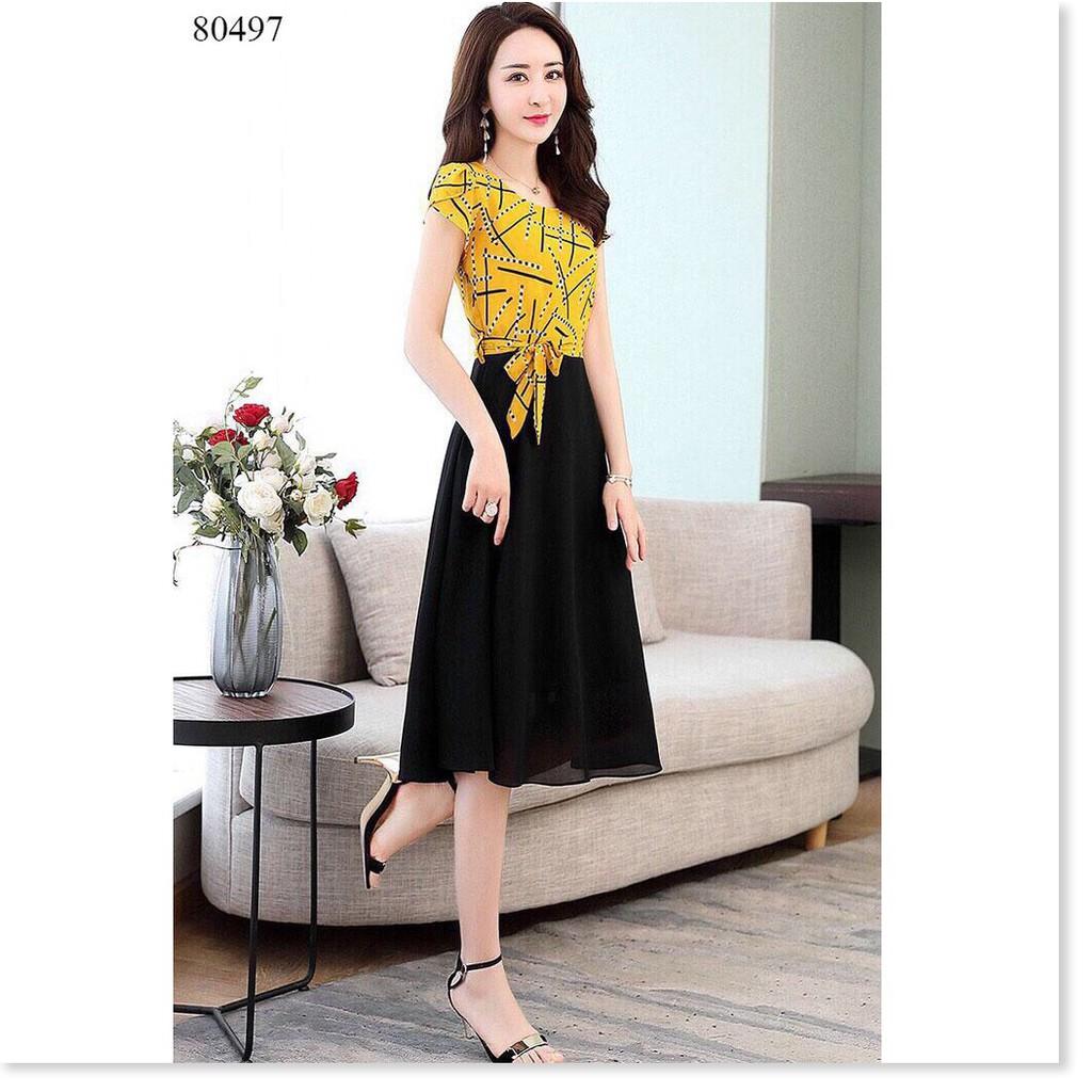 Đầm voan lụa hàng quý phái mẫu mới nhất