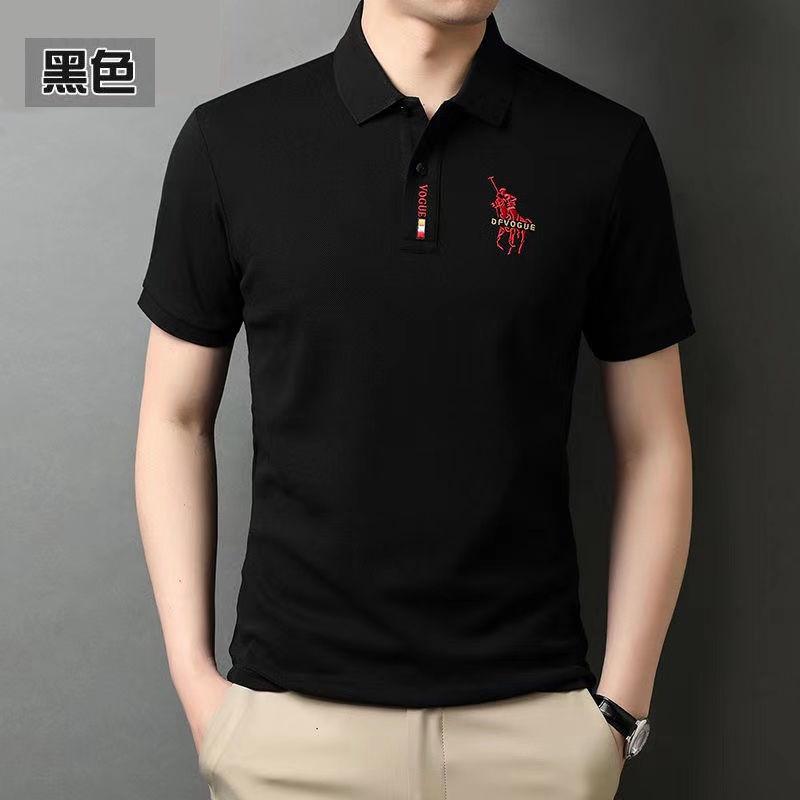 Áo nam polo ngắn tay mùa hè thấm hút mồ hôi có cổ