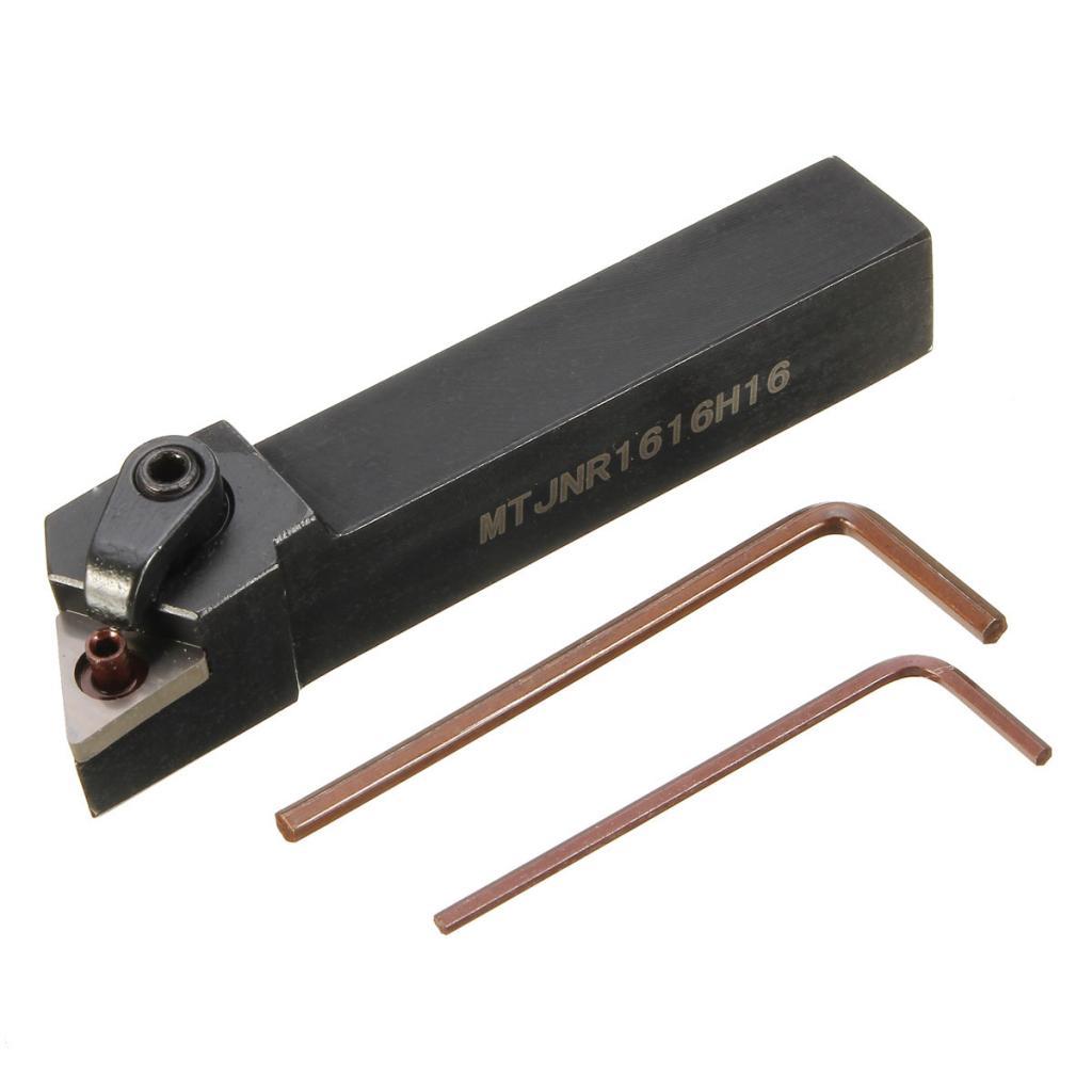 Lathe Tool Holder Holder Boring Bar + Wrench CNC Lathe Turning Tool, 100 Mm MTJNR1616H16 MTJNL1616H16