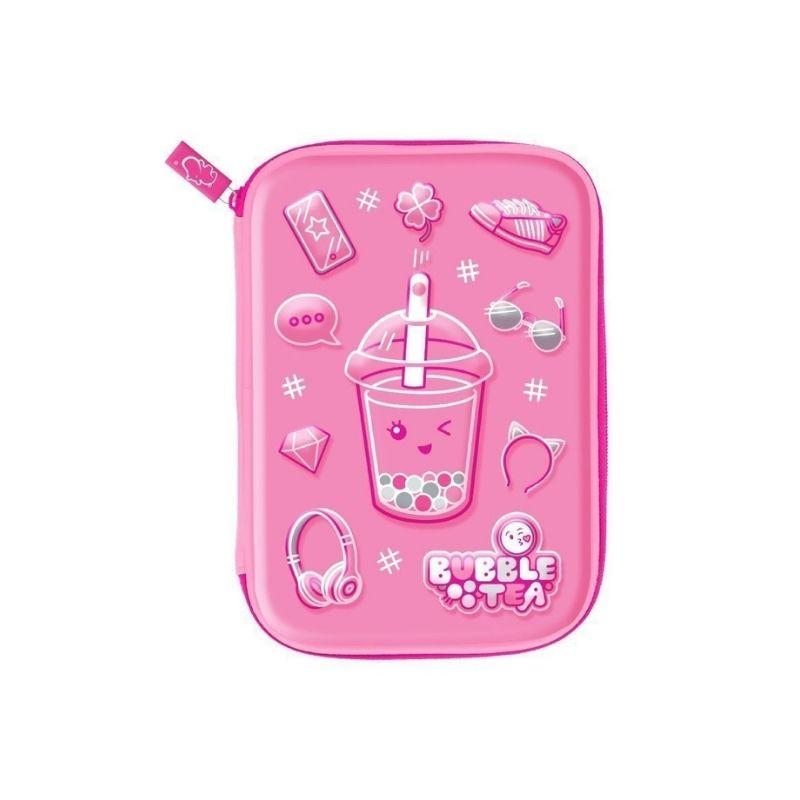 Bóp Viết 3D -   Boba Dễ Thương CLEVER HIPPO HC1205/PINK