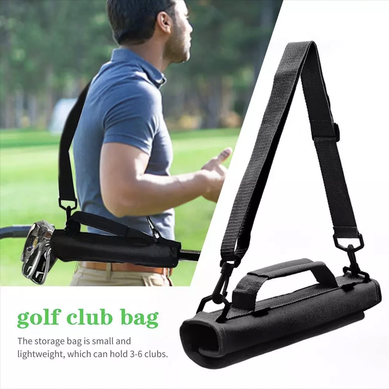 Túi Golf - Túi Đựng Gậy Golf Mini Gấp Gọn Tiện Dụng