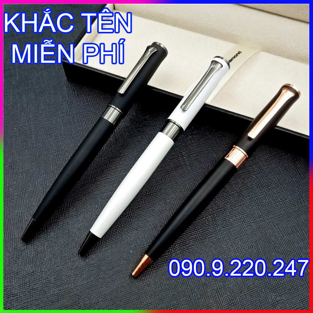 Miễn phí khắc tên &amp; Tặng kèm ống mực - Bút Kim Loại Cao Cấp BJ024W Eliteman Đẳng Cấp Tinh Hoa Phong Cách Bắc Âu