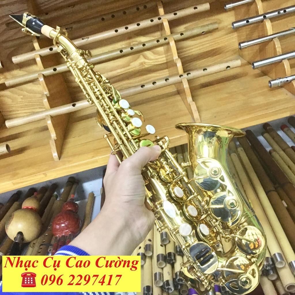 Kèn Saxophone Soprano Mới Đầy Đủ Phụ Kiện