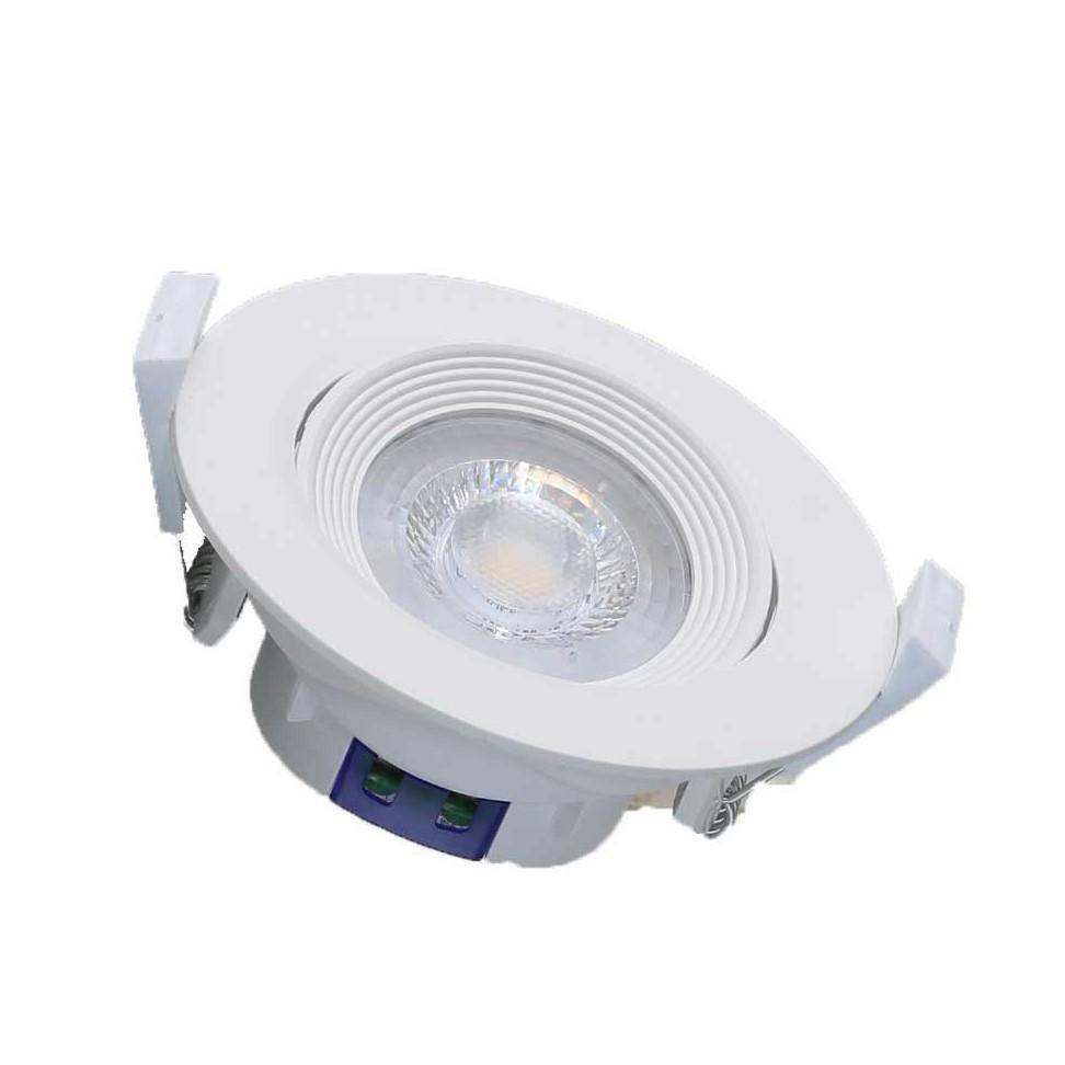 Đèn LED âm trần xoay góc 4,5W Rạng Đông khoét lỗ 76mm