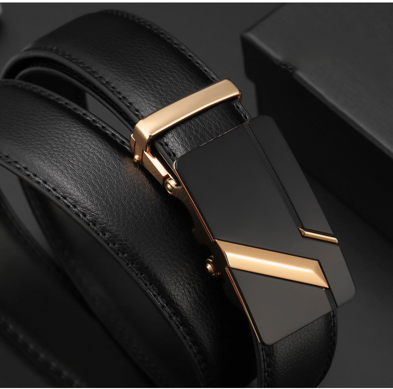 Dây Thắt Lưng Nam Chất Liệu Da Bò Nguyên Miếng DL.02