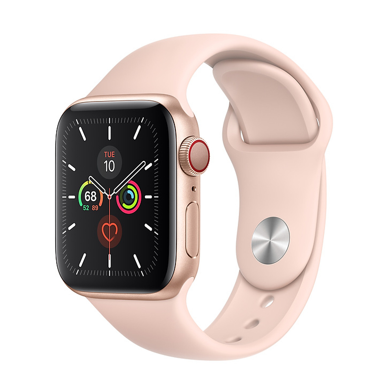 Đồng Hồ Thông Minh Apple Watch SE LTE GPS + Cellular Aluminum Case With Sport Band (Viền Nhôm &amp; Dây Cao Su) - Hàng Chính Hãng VN/A