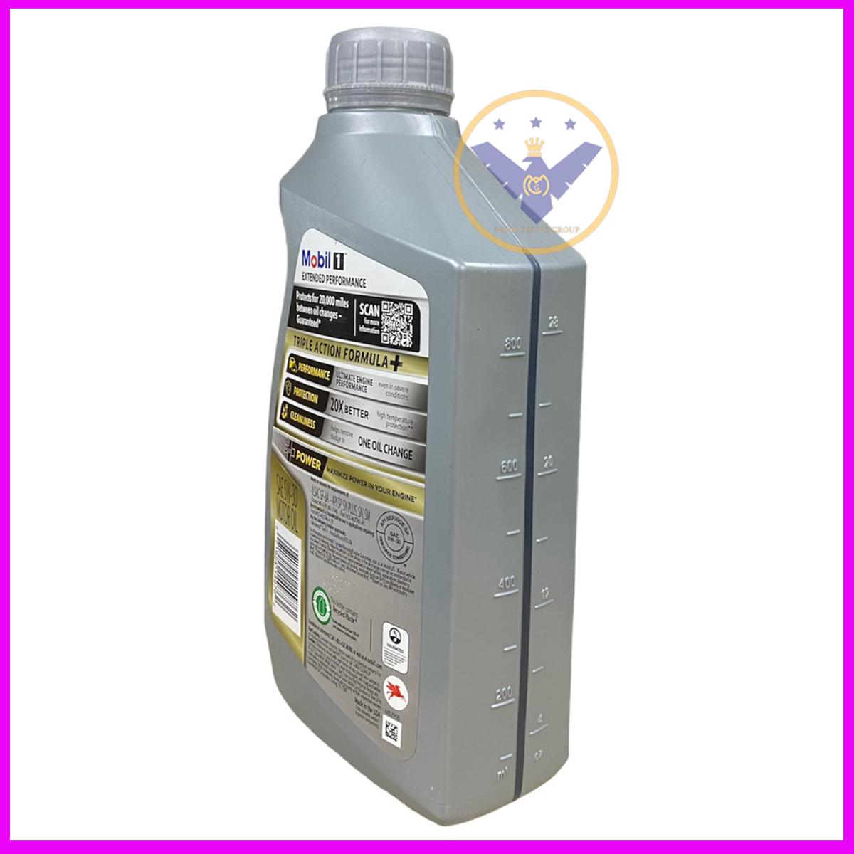 Nhớt xe tay ga, xe ô tô Mobil 1 EP 5W30 tổng hợp cao cấp 946ml - made in USA