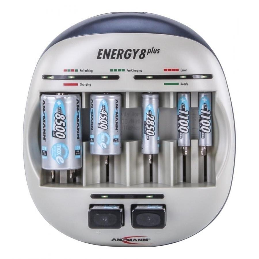 Bộ Sạc Pin Thông Minh Ansmann Energy 8 Plus