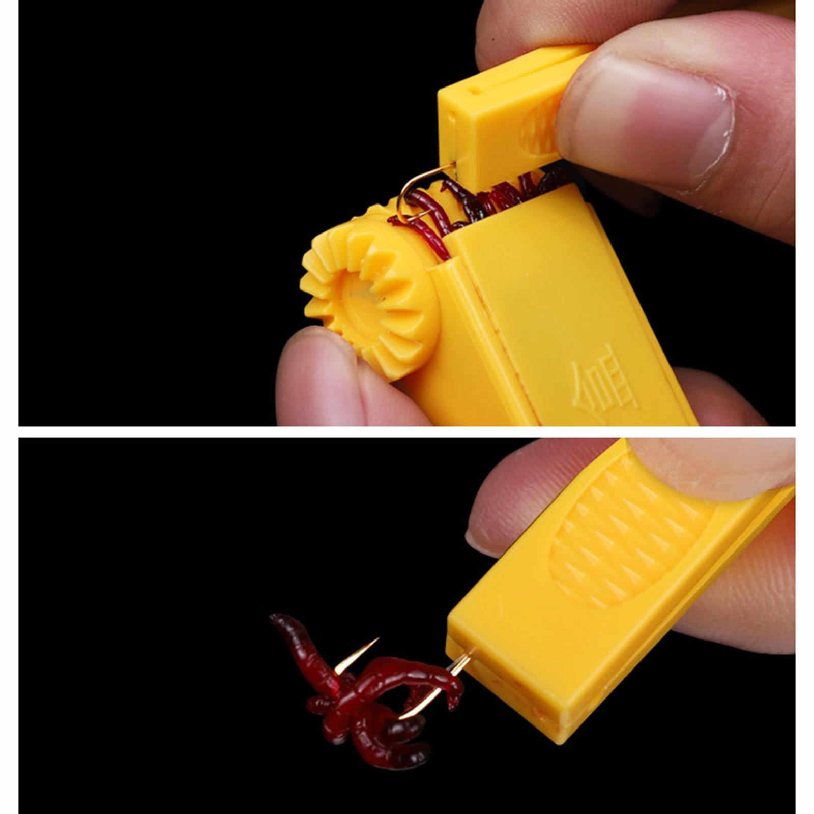 Fishing Bait Bander Tool Earthworm Bloodworm Clip Baits Lures