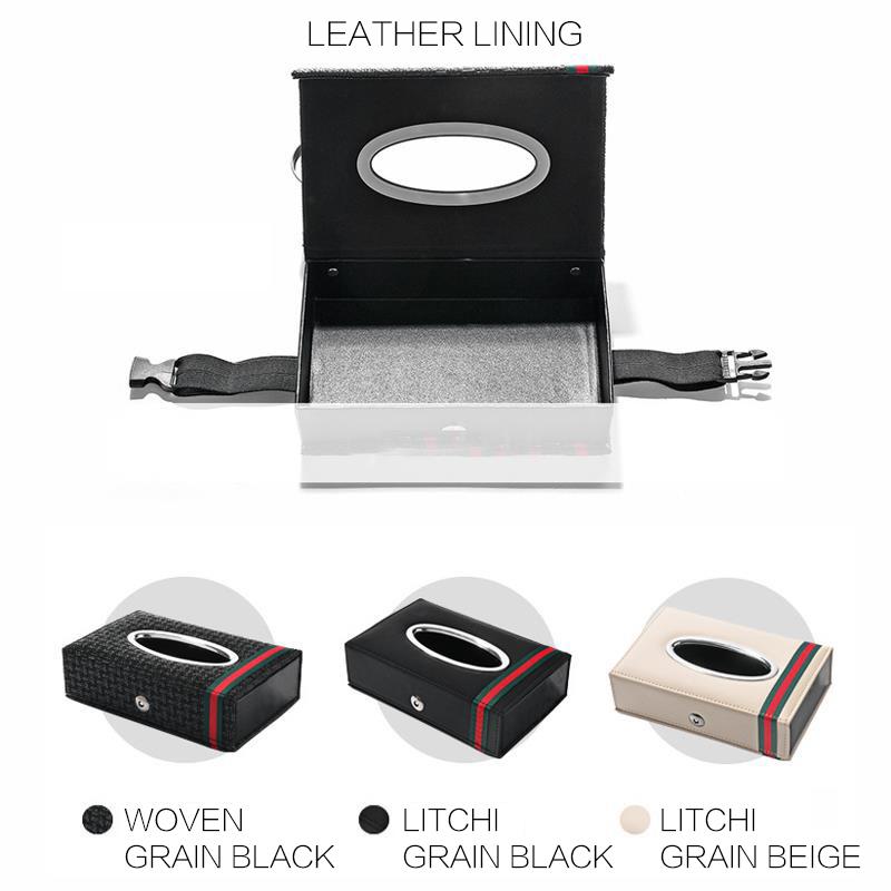 Kẹp Giữ Hộp Khăn Giấy Gắn Xe Hơi Tiện Lợi