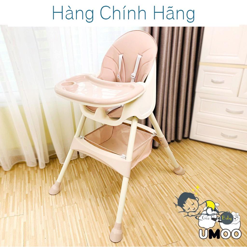 Ghê Ăn Dặm Umoo Cao Cấp, gấp gọn, điểu chỉnh độ cao, đa tính năng