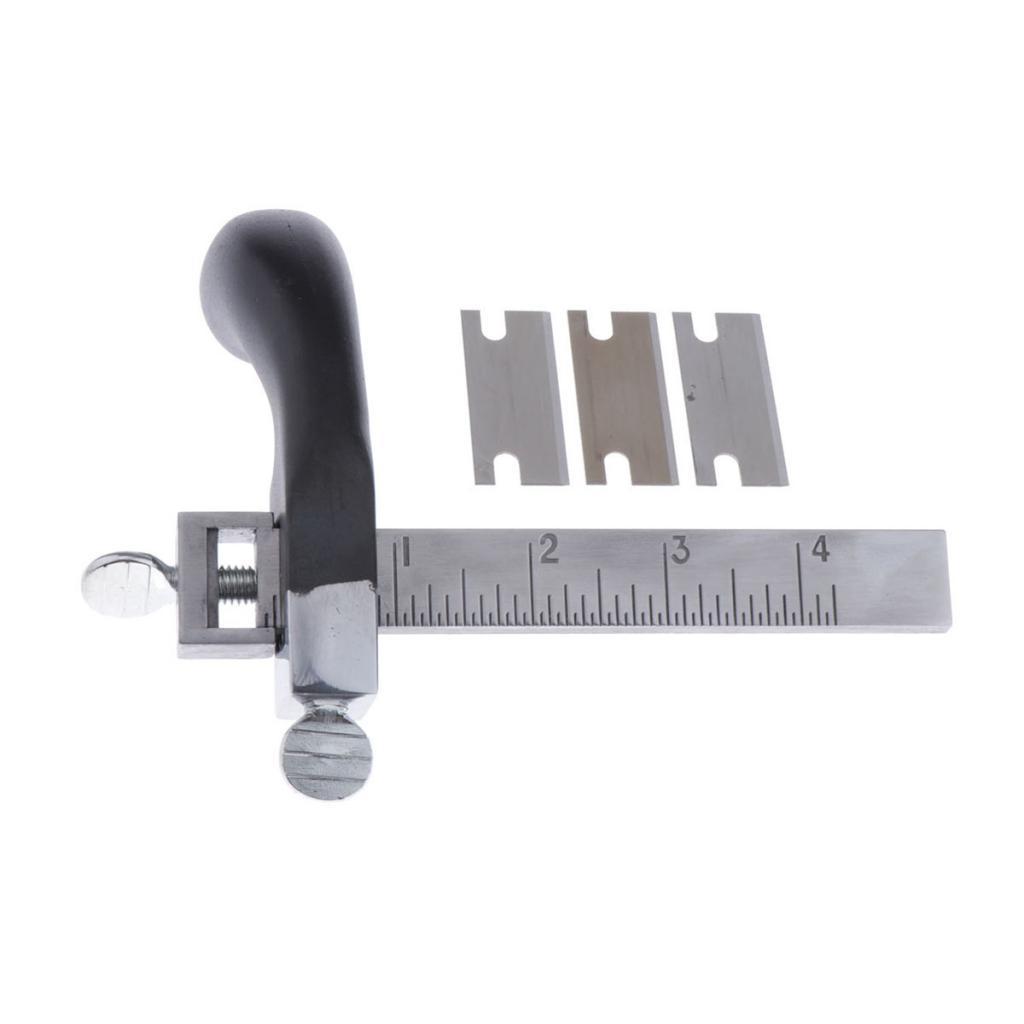 Aluminium Alloy Draw Gauge Strap Cutter Leather Or Lace Strap Cutter Tool
